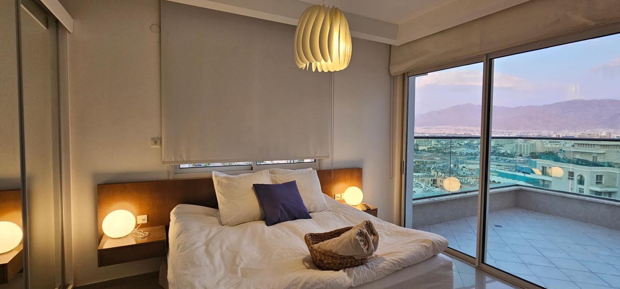Appartement Exclusive Top Luxury Penthouse Near The Sea With Privat Roof-Pool à Eilat Extérieur photo